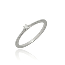 Fehér arany gyűrű 50-es méret - B49127